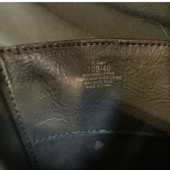 BCBG Paris Amy Black Leather Studded Moto Boots - Picture 8 of 8